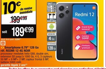 Cora Xiaomi smartphone 6.79 128 go offre