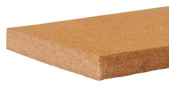 Brico Dépôt Soprema lot de 10 panneaux laine de bois l. 1,22 x l. 0,575 m ép. 40 mm offre