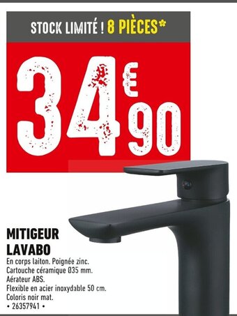 MITIGEUR LAVABO