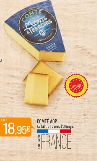 Match COMTÉ AOP offre