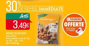 Match AMANDE DECORTIQUÉE offre