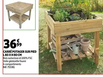 Auchan Carré Potager Sur Pied offre