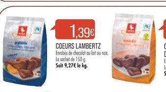 Match COEURS LAMBERTZ offre