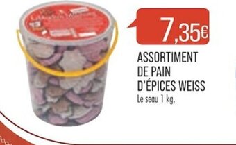 Match ASSORTIMENT DE PAIN D'ÉPICES WEISS offre