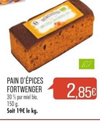 Match PAIN D'ÉPICES FORTWENGER offre