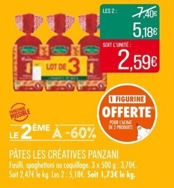 PĂTES LES CRĂATIVES PANZANI