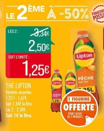 Match THE LIPTON offre