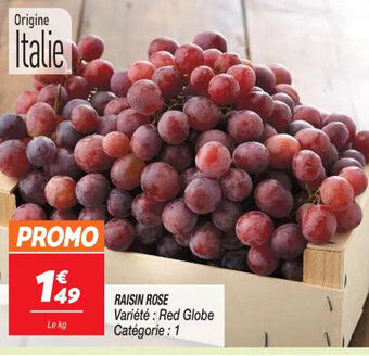 Netto RAISIN ROSE offre