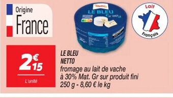 LE BLEU NETTO