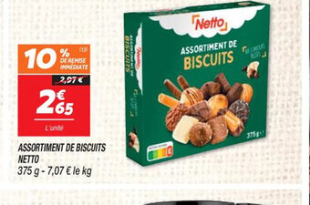 Netto ASSORTIMENT DE BISCUITS NETTO offre
