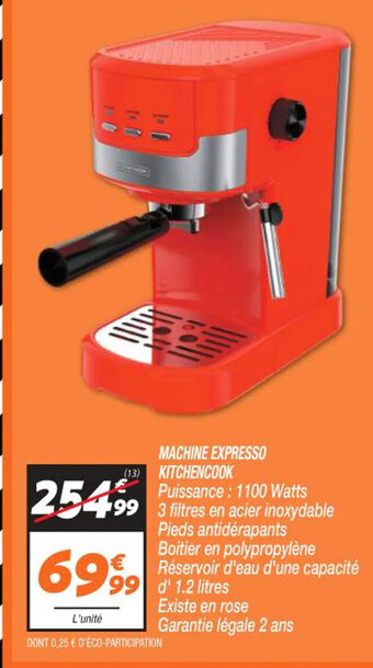 Netto MACHINE EXPRESSO offre