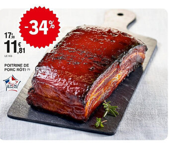 E.Leclerc POITRINE PORC POITRINE PORC RÔTI (1¹) offre