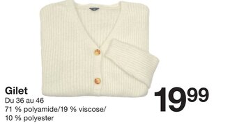 Zeeman Gilet offre