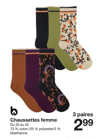 Chaussettes femme