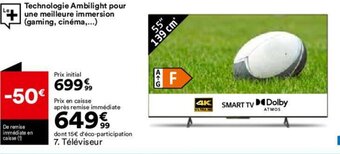 BUT Téléviseur offre