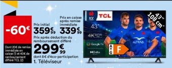 BUT Téléviseur offre