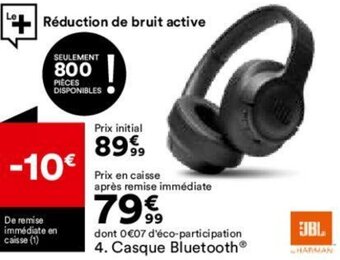 BUT Casque Bluetooth offre