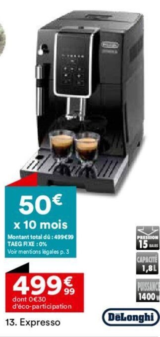 BUT Expresso offre