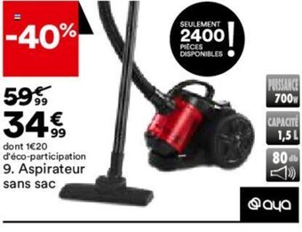 BUT Aspirateur sans sac offre