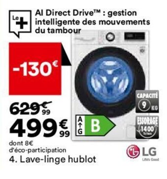 BUT Lave-linge hublot offre