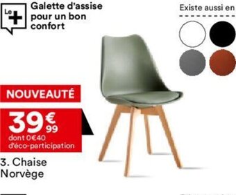 BUT Chaise Norvège offre