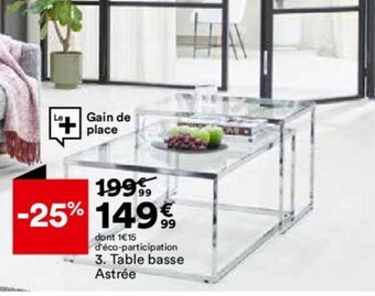 BUT Table basse Astrée offre