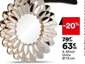 BUT Miroir Unica Ø 79 cm offre