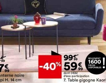 BUT Table gigogne Kaori offre