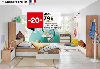 BUT Chambre Shelter offre