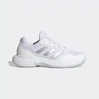 Decathlon Chaussures de tennis femme multicourt - gamecourt blanc argent offre