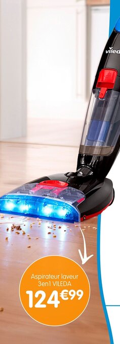 b&m Aspirateur laveur 3en1 VILEDA offre