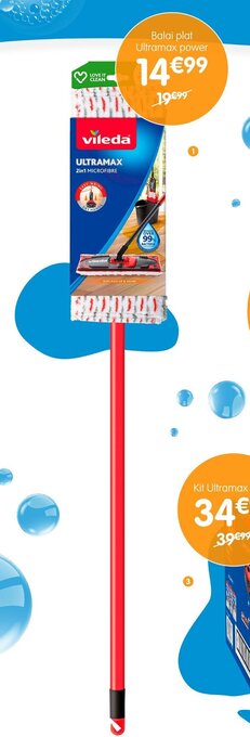 b&m Balai plat Ultramax power offre