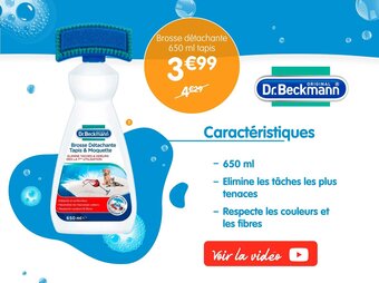 b&m Brosse Détachante Tapis & Moquette offre