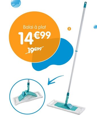 b&m Balai à plat offre