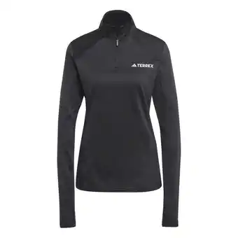 Decathlon Veste de survêtement polaire demi zippée femme adidas terrex multi offre