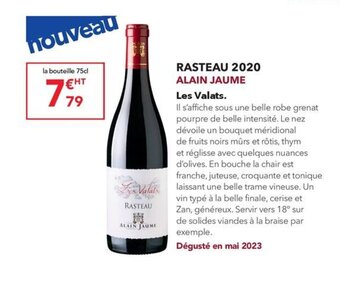 RASTEAU 2020 ALAIN JAUME