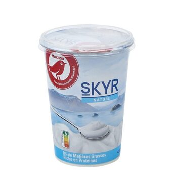 Auchan Skyr nature auchan offre