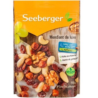 Auchan Mendiant de luxe seeberger offre