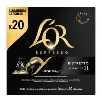 Capsules café ristretto l'or
