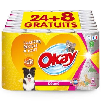 Auchan Essuie tout decor okay offre