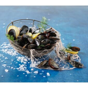 Auchan Moules de corde de méditerranée filière auchan cultivons le bon offre