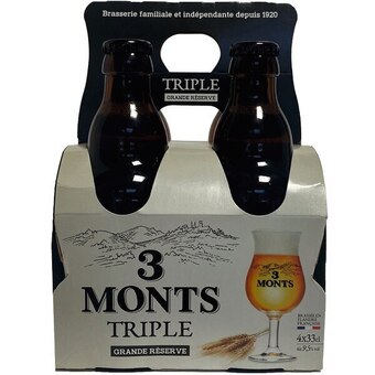 Auchan Bière 3 monts offre