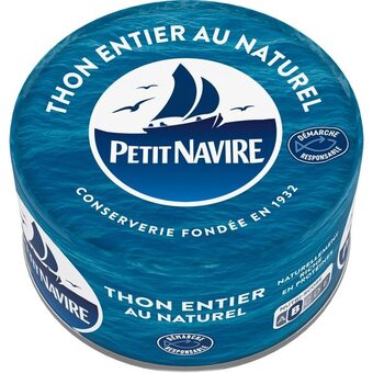Auchan Thon naturel démarche responsable petit navire offre