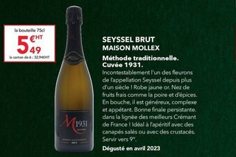 METRO SEYSSEL BRUT MAISON MOLLEX offre