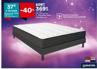BUT Matelas Gaïa 140x190 cm offre