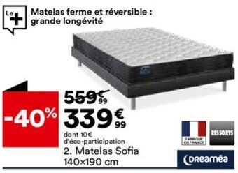 BUT 2. Matelas Sofia offre
