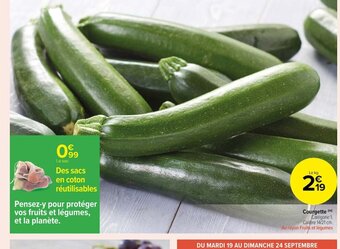Carrefour Market Courgette offre