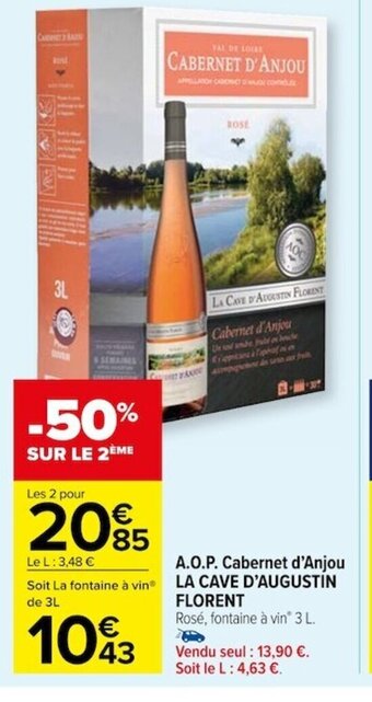 Carrefour Market A.O.P. Cabernet d'Anjou offre
