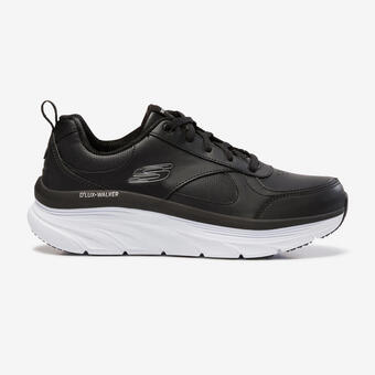 Decathlon Chaussures skechers d'lux walker cuir noir femme offre
