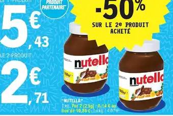 E.Leclerc Nutella offre